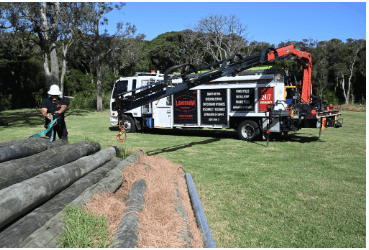 Power Pole installation in Central Coast 